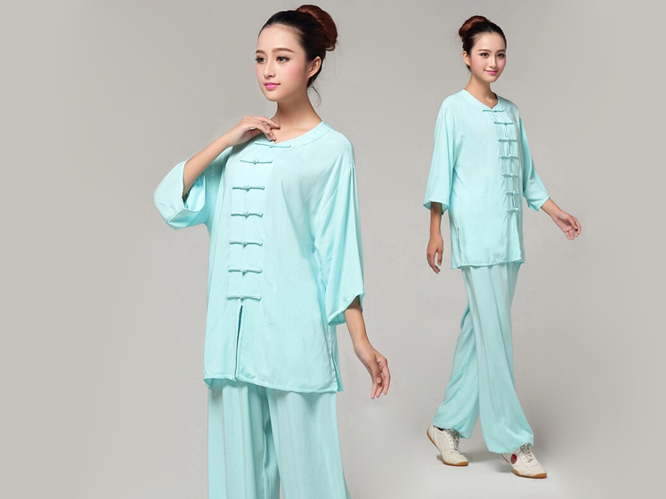 Tai Chi Clothing Long-sleeve Casual Style Linen Suit